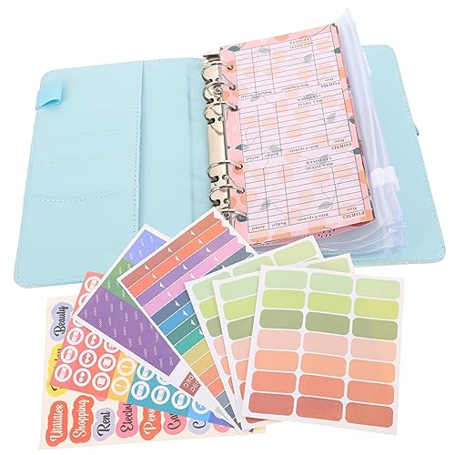 OFFSCH 1 Set Binder Ledger Planner List Expense Tracker Notebook Für Die Planung Des Tagesjournals Notizblock Budget Loseblatt Notizbuch Das Notizbuchbuch Spiralnotizbuch Notizblöcke von OFFSCH