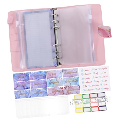 OFFSCH 1 Set Ordner Hauptbuch Notizbuch Planer Tagesplaner Notizblock Loses Tagebuch Budgetierung Organizer Planung Tracking Notizbuch Finanzen Ordner Ausgaben Geld von OFFSCH