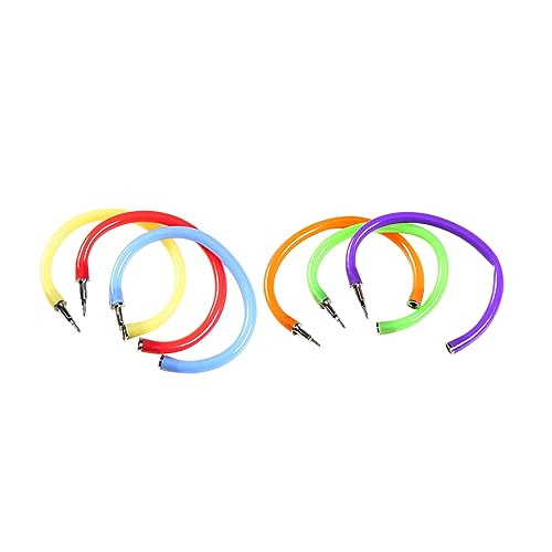 OFFSCH 10 Stück Bunte Kugelschreiber Armband Flexibel Tragbar Studenten Kreative Schreibstifte Farbenfrohe Handgelenk Stifte für Schule Alltag Zufällige Farbe OFFSCH 10 Stück Bunte Kugelschreiber Armband Flexibel Tragbar Studenten Kreative Schreibstifte Farbenfrohe Handgelenk Stifte für Schule Alltag Zufällige Farbe von OFFSCH