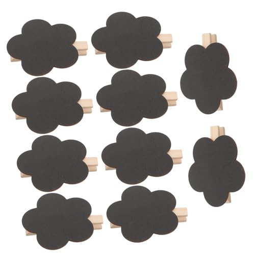 OFFSCH 10 Stück Mini Holz Klemmbretter mit Schwarzer Tafelfläche Wiederbeschreibbare Memo Clips für Notizen Dekoration und Beschriftung für Zuhause Büro und Partys OFFSCH 10 Stück Mini Holz Klemmbretter mit Schwarzer Tafelfläche Wiederbeschreibbare Memo Clips für Notizen Dekoration und Beschriftung für Zuhause Büro und Partys von OFFSCH