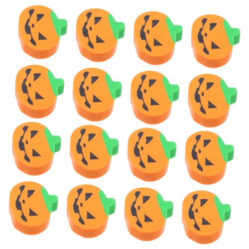 OFFSCH 100 Stück Halloween Mini Radiergummis Cartoon Kürbis Form Sauberes Entfernen für Schulbelohnungen Trick Treats und Partytütenfüllung OFFSCH 100 Stück Halloween Mini Radiergummis Cartoon Kürbis Form Sauberes Entfernen für Schulbelohnungen Trick Treats und Partytütenfüllung von OFFSCH