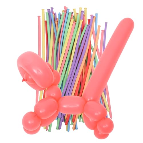 OFFSCH 100 Stück Macaron Modellierballons Lang Bunte Party-dekorationen Luftballons zum Verdrehen für Hochzeit Geburtstag Indoor Outdoor Feier Tier Blumenformen DIY OFFSCH 100 Stück Macaron Modellierballons Lang Bunte Party-dekorationen Luftballons zum Verdrehen für Hochzeit Geburtstag Indoor Outdoor Feier Tier Blumenformen DIY von OFFSCH