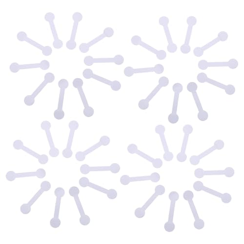 OFFSCH 1000 Stück Teiliges Weiße Selbstklebende Schmuck-preisschilder mit Beschreibbarer Oberfläche Wasserfest Hantelform Vielseitig für Ringe Armbänder Halsketten für Einzelhandel und OFFSCH 1000 Stück Teiliges Weiße Selbstklebende Schmuck-preisschilder mit Beschreibbarer Oberfläche Wasserfest Hantelform Vielseitig für Ringe Armbänder Halsketten für Einzelhandel und von OFFSCH