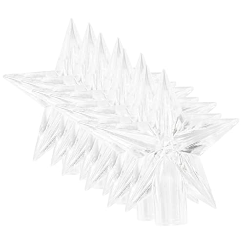 100pcs String Lampe Stern Design Abdeckung Licht Kunststoff Birne Für Weihnachten Baum Licht Kunststoff Abdeckung von OFFSCH