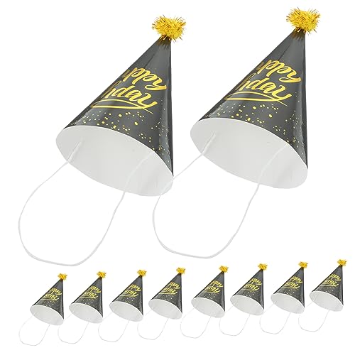 OFFSCH Kindergeburtstag Partyhüte Aus Dekorative Geburtstagsmützen Mit Goldakzenten Happy Birthday Hut Für Und Erwachsene Ideale Party Accessoires OFFSCH Kindergeburtstag Partyhüte Aus Dekorative Geburtstagsmützen Mit Goldakzenten Happy Birthday Hut Für Und Erwachsene Ideale Party Accessoires von OFFSCH