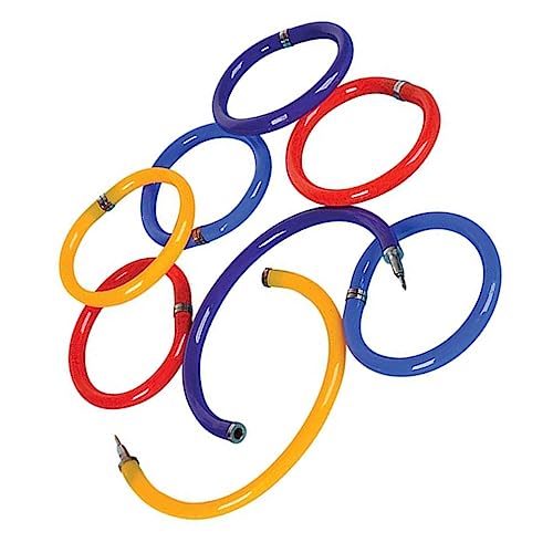 OFFSCH 12 Stück Teiliges Bunter Kugelschreiber Armband Stifte Flexibel als Schreibgerät und Modisches Accessoire für Schüler Geeignet Kunststoff Zufällige Farbe OFFSCH 12 Stück Teiliges Bunter Kugelschreiber Armband Stifte Flexibel als Schreibgerät und Modisches Accessoire für Schüler Geeignet Kunststoff Zufällige Farbe von OFFSCH
