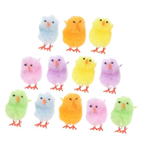 OFFSCH 12 Stück Teiliges Flauschige Plüschküken Osterdeko Mini Küken für Bastelprojekte und Osterfeiern Detailreich Gestaltete Vielseitige Osterfiguren als Partygeschenk und Dekoration OFFSCH 12 Stück Teiliges Flauschige Plüschküken Osterdeko Mini Küken für Bastelprojekte und Osterfeiern Detailreich Gestaltete Vielseitige Osterfiguren als Partygeschenk und Dekoration von OFFSCH
