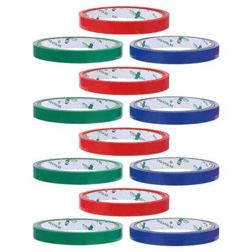 OFFSCH 12Rollen Klebeband zur Verpackung von Lebensmitteln Bindebänder für Gemüse Fleisch und Frische Produkte für Supermärkte und Bäckereien OFFSCH 12Rollen Klebeband zur Verpackung von Lebensmitteln Bindebänder für Gemüse Fleisch und Frische Produkte für Supermärkte und Bäckereien von OFFSCH