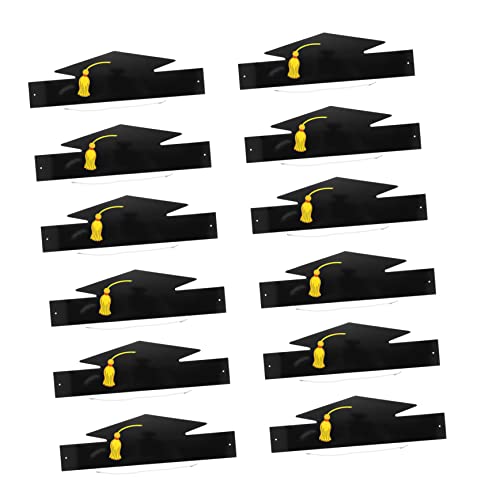 OFFSCH 12 Stück Abschlusskappen Aus Papier Abschlussmütze Für Kinder Abschlussmütze Abschlusskappe Und Talar Abschlusskappen Zum Basteln OFFSCH 12 Stück Abschlusskappen Aus Papier Abschlussmütze Für Kinder Abschlussmütze Abschlusskappe Und Talar Abschlusskappen Zum Basteln von OFFSCH