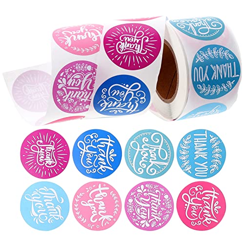 OFFSCH 1Rolle Danke Aufkleber Selbstklebende Sticker für Umschläge und DIY Projekte Runde Wiederablösbare Etiketten für und Feierlichkeiten OFFSCH 1Rolle Danke Aufkleber Selbstklebende Sticker für Umschläge und DIY Projekte Runde Wiederablösbare Etiketten für und Feierlichkeiten von OFFSCH