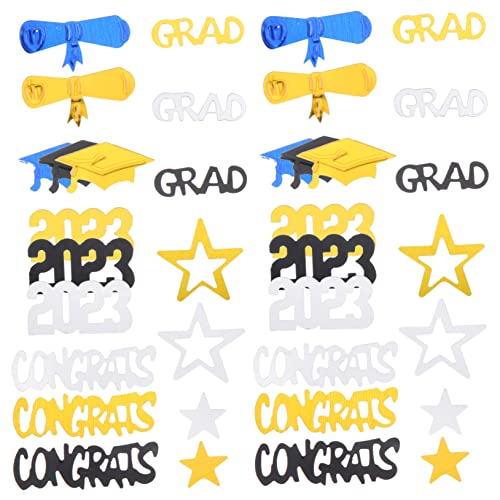 OFFSCH 1Satz Abschlussfeier Konfetti Kreative Dekoration für Graduierungsfeiern Tischstreuung mit Accessoire für DIY Projekte OFFSCH 1Satz Abschlussfeier Konfetti Kreative Dekoration für Graduierungsfeiern Tischstreuung mit Accessoire für DIY Projekte von OFFSCH