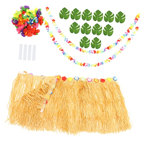 OFFSCH 1Satz Hawaiianisches Partyzubehör Teiliges Tischrock mit Hibiskusblüten Schildkrötenblättern und Blumenschnur für Tropische Feiern Gartenpartys und Luau Dinner OFFSCH 1Satz Hawaiianisches Partyzubehör Teiliges Tischrock mit Hibiskusblüten Schildkrötenblättern und Blumenschnur für Tropische Feiern Gartenpartys und Luau Dinner von OFFSCH