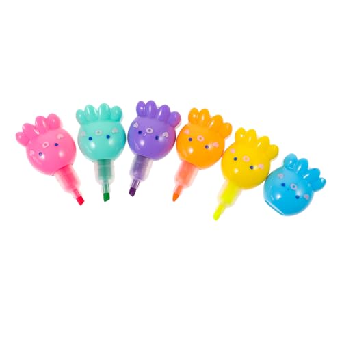 OFFSCH 1Satz Teiliges Splicing Octopus Highlighter für Erwachsene und Marker mit Flachem Design für Einfaches Halten und Schreiben für Schule und Bürobedarf OFFSCH 1Satz Teiliges Splicing Octopus Highlighter für Erwachsene und Marker mit Flachem Design für Einfaches Halten und Schreiben für Schule und Bürobedarf von OFFSCH