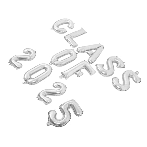 OFFSCH 1Set Abschlussballon Esstischballons Prop Ballons Vorschulballons Digitale Ballons Abschlussdekoration Folienballons Aufblasbare Ballons Aluminiumfolie Silber OFFSCH 1Set Abschlussballon Esstischballons Prop Ballons Vorschulballons Digitale Ballons Abschlussdekoration Folienballons Aufblasbare Ballons Aluminiumfolie Silber von OFFSCH