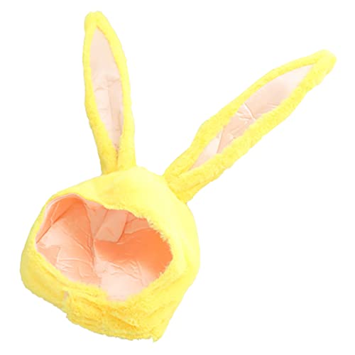 OFFSCH 1Stk Hut mit Hasenohren Urlaubshut bewegliche Ohrplüschmütze für Frauenmädchen Kappe geschenkideen für ostern geschenkideen ostern Plüsch-Partyhut Party lustiger Kopfschmuck Yellow OFFSCH 1Stk Hut mit Hasenohren Urlaubshut bewegliche Ohrplüschmütze für Frauenmädchen Kappe geschenkideen für ostern geschenkideen ostern Plüsch-Partyhut Party lustiger Kopfschmuck Yellow von OFFSCH