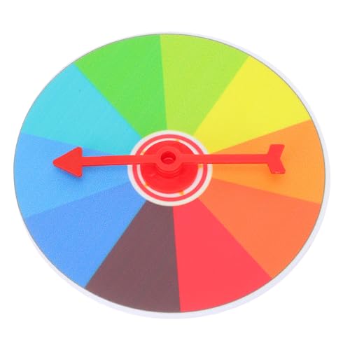 OFFSCH 1stk Glücksrad Glücksspiel Karneval Kreide Spaß Drehendes Preisrad Glücklich, Preise Zu Gewinnen Radiergummi Spinnrad Für Preise Das Rad Plastik Puzzle-ständer Rotieren Spiral- OFFSCH 1stk Glücksrad Glücksspiel Karneval Kreide Spaß Drehendes Preisrad Glücklich, Preise Zu Gewinnen Radiergummi Spinnrad Für Preise Das Rad Plastik Puzzle-ständer Rotieren Spiral- von OFFSCH