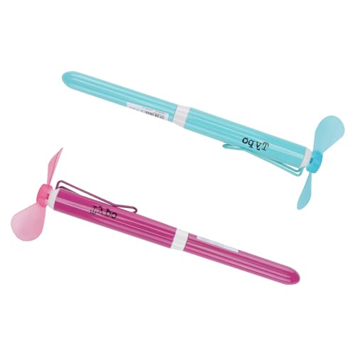 OFFSCH 2 Stück Mini Fan Pen Kugelschreiber Mit Fächer Rotieren Lüfter Fächerstift Zappelstift Der Stiftfan Multi Ästhetische Schule Feiner Kugelschreiber Stift Für Studenten Metall OFFSCH 2 Stück Mini Fan Pen Kugelschreiber Mit Fächer Rotieren Lüfter Fächerstift Zappelstift Der Stiftfan Multi Ästhetische Schule Feiner Kugelschreiber Stift Für Studenten Metall von OFFSCH