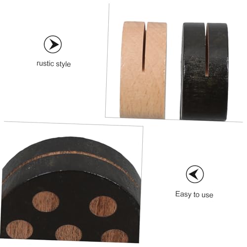 OFFSCH 2 Stück Mini Holz Memo Clip Teilig Rustikale Tischkartenhalter und Fotoständer aus Holz Vielseitig für Fotos Notizen Lesezeichen und Tragbar für Party und Geschenkideen OFFSCH 2 Stück Mini Holz Memo Clip Teilig Rustikale Tischkartenhalter und Fotoständer aus Holz Vielseitig für Fotos Notizen Lesezeichen und Tragbar für Party und Geschenkideen von OFFSCH