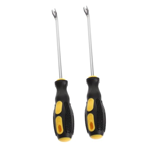 OFFSCH 2 Stück Nagelzieher mit Förmigen Doppelzinken Handliches Polsterentfernungswerkzeug aus Gehärtetem Hochkohlenstoffstahl Stabiles und Praktisches Disassembling Tool für Nägel OFFSCH 2 Stück Nagelzieher mit Förmigen Doppelzinken Handliches Polsterentfernungswerkzeug aus Gehärtetem Hochkohlenstoffstahl Stabiles und Praktisches Disassembling Tool für Nägel von OFFSCH