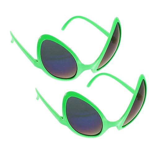 OFFSCH 2 Stück Sonnenbrille aus Robustem Pc Material Lustige Cosplay Partybrille für Erwachsene Stylische Leichte Kostüm Sonnenbrillen für Halloween Karneval und Mottopartys OFFSCH 2 Stück Sonnenbrille aus Robustem Pc Material Lustige Cosplay Partybrille für Erwachsene Stylische Leichte Kostüm Sonnenbrillen für Halloween Karneval und Mottopartys von OFFSCH