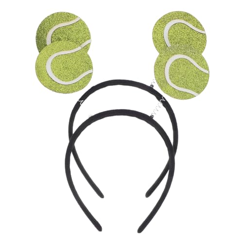 OFFSCH 2 Stück Tennis Stirnband Unisex Sportliches Kopfbedeckung Party Haarband Frühling Festival Vielseitig und Dekorativ für Sportveranstaltungen und Bühnenauftritte OFFSCH 2 Stück Tennis Stirnband Unisex Sportliches Kopfbedeckung Party Haarband Frühling Festival Vielseitig und Dekorativ für Sportveranstaltungen und Bühnenauftritte von OFFSCH