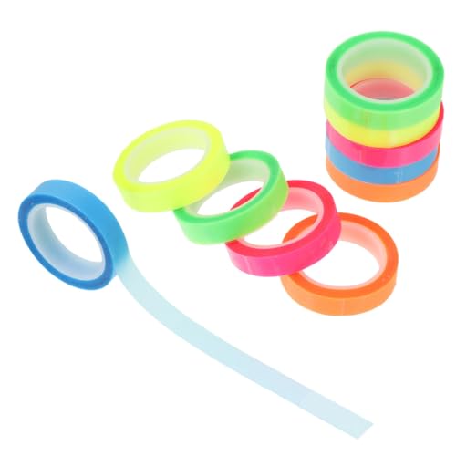 OFFSCH 20 Rollen Buntes Transparentes Selbstklebendes Highlight klebeband Wasserfest Wiederablösbare Tabs für Schule Büro Markierung von Bereichen Farbige Marker OFFSCH 20 Rollen Buntes Transparentes Selbstklebendes Highlight klebeband Wasserfest Wiederablösbare Tabs für Schule Büro Markierung von Bereichen Farbige Marker von OFFSCH