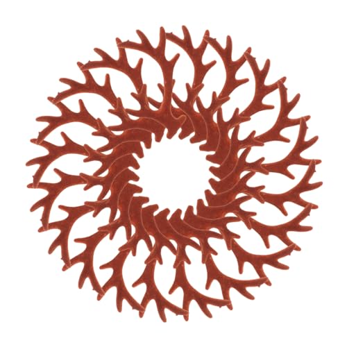 OFFSCH 20 Stück Teiliges DIY Hirschgeweih Stirnbänder Filzbesetzte Braune Rentier-geweihe Vielseitige Haar Kopfschmuckdekoration für Weihnachts-kostüm und Bastelprojekte OFFSCH 20 Stück Teiliges DIY Hirschgeweih Stirnbänder Filzbesetzte Braune Rentier-geweihe Vielseitige Haar Kopfschmuckdekoration für Weihnachts-kostüm und Bastelprojekte von OFFSCH