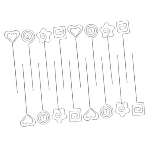 OFFSCH 20 Stück Teiliges Metall Kartenhalter in Kreis Blüten Herz Form Stabile Drahtclips für Party Hochzeit Geburtstag und Kuchendeko Vielseitige Tischkartenhalter OFFSCH 20 Stück Teiliges Metall Kartenhalter in Kreis Blüten Herz Form Stabile Drahtclips für Party Hochzeit Geburtstag und Kuchendeko Vielseitige Tischkartenhalter von OFFSCH