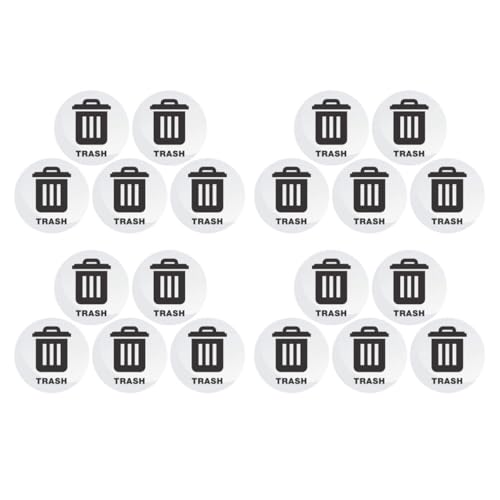 OFFSCH 20 Stück Wasserdichte Recycling Mülltonnen Aufkleber Rund Selbstklebend Ablösbar für Abfallbehälter Zuhause Büro Schule Gemeinschaftsbereiche OFFSCH 20 Stück Wasserdichte Recycling Mülltonnen Aufkleber Rund Selbstklebend Ablösbar für Abfallbehälter Zuhause Büro Schule Gemeinschaftsbereiche von OFFSCH