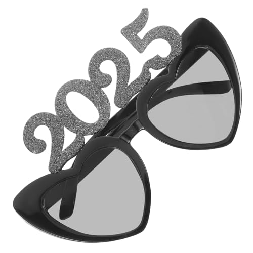 OFFSCH Brille 2025 Party Requisite Silvesterparty Foto-requisite Plastik-brille Zubehör Dekorative Tanzbrille Für Festive Anlässe von OFFSCH