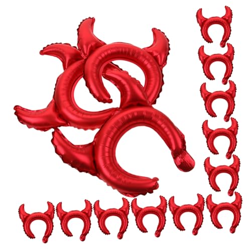 OFFSCH Festliche Halloween-luftballons Aus Aluminiumfolie Dämonenhorn-stirnband 25 Stück Partydekorationen Cosplay-zubehör Für Veranstaltungen OFFSCH Festliche Halloween-luftballons Aus Aluminiumfolie Dämonenhorn-stirnband 25 Stück Partydekorationen Cosplay-zubehör Für Veranstaltungen von OFFSCH