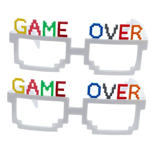 OFFSCH 2St kreative brille lustig Fotogeschenke abgefahrene Sonnenbrille -Requisiten Mode Sonnenbrillen Einzigartige Brillen Cosplay-Brillen Gläser Partybrille Fotobrille Plastik Weiß OFFSCH 2St kreative brille lustig Fotogeschenke abgefahrene Sonnenbrille -Requisiten Mode Sonnenbrillen Einzigartige Brillen Cosplay-Brillen Gläser Partybrille Fotobrille Plastik Weiß von OFFSCH