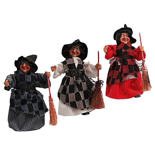 OFFSCH 3 Stück Besen Hexenanhänger Hexenpuppe Festivalzubehör Haushalt Halloween Halloween Hexendekor Festival Hexendekor Zubehör Hängende Hexenfigur OFFSCH 3 Stück Besen Hexenanhänger Hexenpuppe Festivalzubehör Haushalt Halloween Halloween Hexendekor Festival Hexendekor Zubehör Hängende Hexenfigur von OFFSCH
