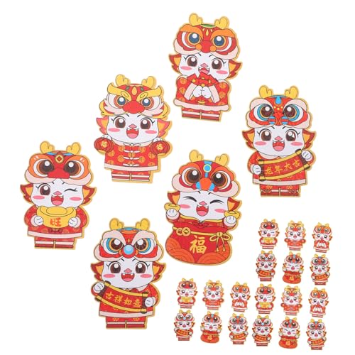 OFFSCH 30 Stück Frühlingsfest Rote Geldumschläge Drachenjahr Mischdesign Umschläge Glücksgeldbeutel für Neujahrsfeier Traditionell Geschenkumschläge OFFSCH 30 Stück Frühlingsfest Rote Geldumschläge Drachenjahr Mischdesign Umschläge Glücksgeldbeutel für Neujahrsfeier Traditionell Geschenkumschläge von OFFSCH
