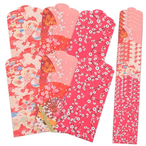 OFFSCH 30 Stück Japanische Rote Umschlagtaschen Hochzeits Brautjungfernpaket Jahresbeutel Chinesische Geldtasche Glücksgeldtasche Traditionelle Glücksgeldtaschen Festival Rote OFFSCH 30 Stück Japanische Rote Umschlagtaschen Hochzeits Brautjungfernpaket Jahresbeutel Chinesische Geldtasche Glücksgeldtasche Traditionelle Glücksgeldtaschen Festival Rote von OFFSCH