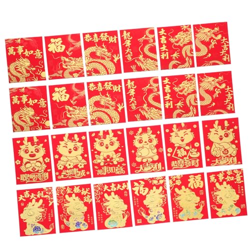 OFFSCH 36 Stück ROte Umschläge im chinesischen Stil Neujahrsdekorationen von OFFSCH