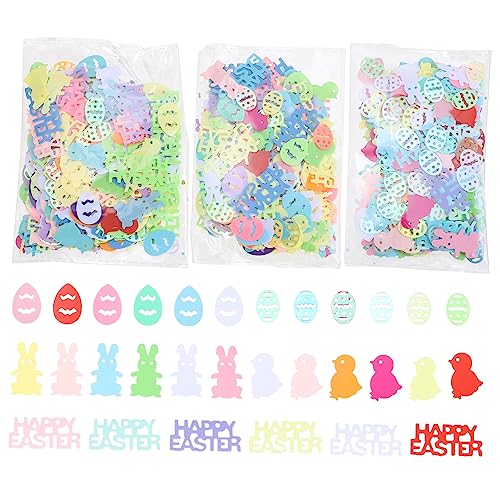 OFFSCH 3Er-Packungen Kaninchen -Hühnerei -Konfetti Dekorationen streuen Hase Tischdekorationsparty thematisiert Küken Konfetti werfen frühlingsdeko Aber PVC Colorful OFFSCH 3Er-Packungen Kaninchen -Hühnerei -Konfetti Dekorationen streuen Hase Tischdekorationsparty thematisiert Küken Konfetti werfen frühlingsdeko Aber PVC Colorful von OFFSCH