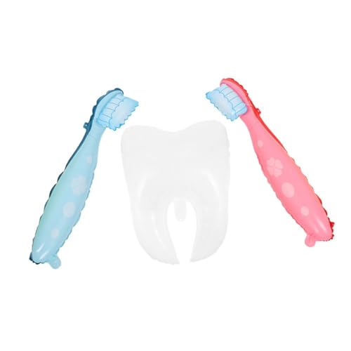 OFFSCH 3pcs Zahnförmige Partyballons Kreativer Zahnbürstenballon Für Kinder Für Erste Zahnfeier Geburtstage Familienversammlungen Leicht Und Tragbar OFFSCH 3pcs Zahnförmige Partyballons Kreativer Zahnbürstenballon Für Kinder Für Erste Zahnfeier Geburtstage Familienversammlungen Leicht Und Tragbar von OFFSCH