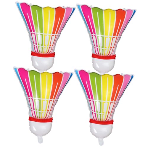 OFFSCH 4 Stück Badminton-Ballon Geburtstagsballon Sportballon Ballondekoration Partyballons Tischtennis Ballons Luftballons Badminton-Partydekorationen Ballons Geburtstag OFFSCH 4 Stück Badminton-Ballon Geburtstagsballon Sportballon Ballondekoration Partyballons Tischtennis Ballons Luftballons Badminton-Partydekorationen Ballons Geburtstag von OFFSCH