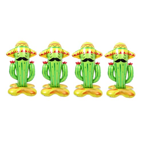 OFFSCH 4 Stück Kaktus Ballon Beige hoch Party Dekorationen tropisch für Hawaii Folienballon Aufblasbare Folienballons Ballons Ornamente Sommerballons Aluminiumfolie Green OFFSCH 4 Stück Kaktus Ballon Beige hoch Party Dekorationen tropisch für Hawaii Folienballon Aufblasbare Folienballons Ballons Ornamente Sommerballons Aluminiumfolie Green von OFFSCH