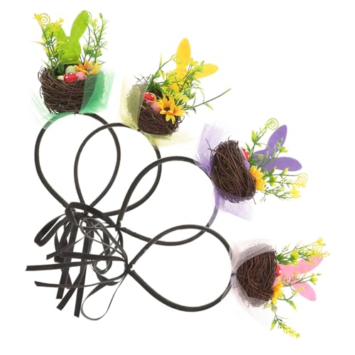 OFFSCH 4 Stück Osterkopfschmuck Kopfbedeckung Hasengeburtstagsdekoration Make-up-Stirnband Cosplay Kopfschmuck Osterparty-Zubehör Osterparty-Stirnband Cartoon-Stirnband hölzern OFFSCH 4 Stück Osterkopfschmuck Kopfbedeckung Hasengeburtstagsdekoration Make-up-Stirnband Cosplay Kopfschmuck Osterparty-Zubehör Osterparty-Stirnband Cartoon-Stirnband hölzern von OFFSCH