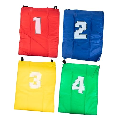 OFFSCH 4 Stück Sprungsack Tasche Säcke Für Sackhüpfen Sportspielzeug Outdoor-springsack Springsäcke Für Springender Sack Sprungsäcke Festival Baumwolle Party Groß Segeltuch von OFFSCH