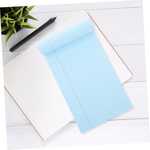 OFFSCH 4 Stück Teiliges Legal Pad Notizblock Kariert Abreißbares Memo Notizbuch mit Linierten Seiten Multifunktionales Schreibblock für Büro Studium und To Do Listen Blau OFFSCH 4 Stück Teiliges Legal Pad Notizblock Kariert Abreißbares Memo Notizbuch mit Linierten Seiten Multifunktionales Schreibblock für Büro Studium und To Do Listen Blau von OFFSCH