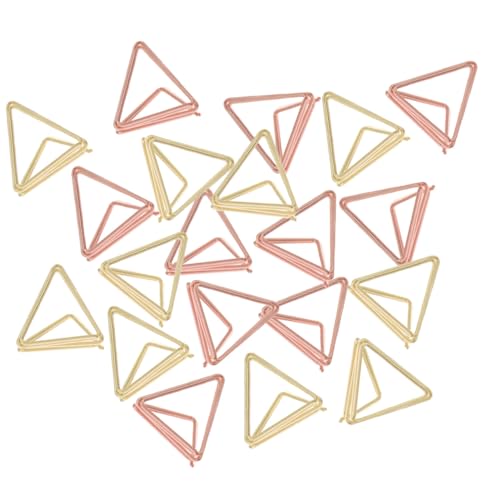 OFFSCH 40 Stück Teiliges Metall Memo Clips Dreieckiger Kartenhalter Stabile Tischkartenhalter Hinweis Fotohalter Gold Roségold Doppelter Dreiecksockel für Sicheren Stand OFFSCH 40 Stück Teiliges Metall Memo Clips Dreieckiger Kartenhalter Stabile Tischkartenhalter Hinweis Fotohalter Gold Roségold Doppelter Dreiecksockel für Sicheren Stand von OFFSCH
