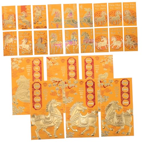 OFFSCH 48 Stück Teiliges Rote Umschläge mit Pferdezodiac Vietnamesische Glücksgeldumschläge für Neujahrsfeiern Hochwertige Papierqualität Künstlerische Gestaltung zum Verschenken bei OFFSCH 48 Stück Teiliges Rote Umschläge mit Pferdezodiac Vietnamesische Glücksgeldumschläge für Neujahrsfeiern Hochwertige Papierqualität Künstlerische Gestaltung zum Verschenken bei von OFFSCH
