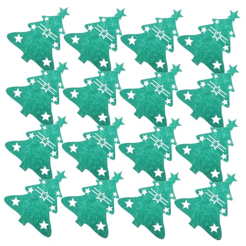OFFSCH 48 Stück Teiliges Weihnachtsbesteckhalter- Grüne Filz-Gabel Löffeltaschen in Weihnachtsbaumform Praktische Tischdekoration für Festliche Familienfeiern und Große Zusammenkünfte OFFSCH 48 Stück Teiliges Weihnachtsbesteckhalter- Grüne Filz-Gabel Löffeltaschen in Weihnachtsbaumform Praktische Tischdekoration für Festliche Familienfeiern und Große Zusammenkünfte von OFFSCH