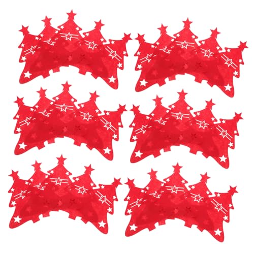 OFFSCH 48 Stück Teiliges Weihnachtsbesteckset Filz Bestecktaschen Weihnachtsbaumform Rot Tischdeko für Festessen Familienfeiern Praktische Besteckaufbewahrung Gabel Löffel Organizer OFFSCH 48 Stück Teiliges Weihnachtsbesteckset Filz Bestecktaschen Weihnachtsbaumform Rot Tischdeko für Festessen Familienfeiern Praktische Besteckaufbewahrung Gabel Löffel Organizer von OFFSCH