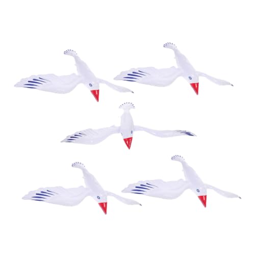 OFFSCH 5 Stück Teiliges Aufblasbares Möwen-wasserballon Vielseitiges Pool Strandspielzeug Robuste Party-deko für Kindergeburtstag Beach-party und Outdoor-aktivitäten OFFSCH 5 Stück Teiliges Aufblasbares Möwen-wasserballon Vielseitiges Pool Strandspielzeug Robuste Party-deko für Kindergeburtstag Beach-party und Outdoor-aktivitäten von OFFSCH