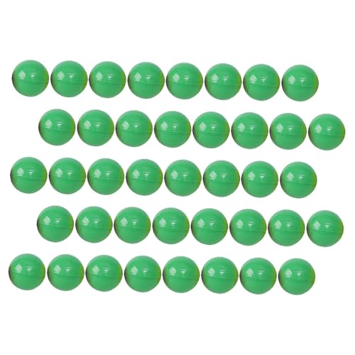 OFFSCH 50 Stück Lotteriekugel Bälle Pflücken Befüllbare Kunststoffbälle Mini-lotterieball Tombola-bälle 1-50 Plastikbälle Nahtlose Lotteriebälle Ostersüßigkeiten Automatisch PVC Kasten von OFFSCH