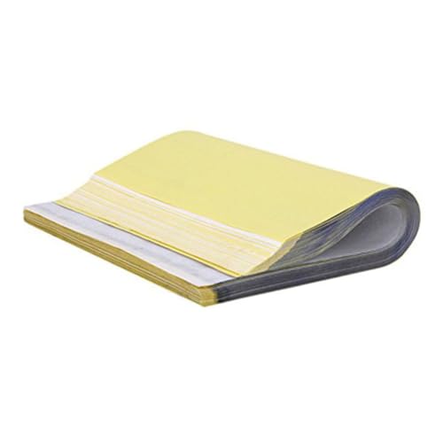 OFFSCH 50 Stück Transferpapier für Wärmetransfer und Stencil druck mit Schutzbeschichtung Wiederverwendbar Geeignet für Anfänger und Stencil kopiermaschinen Weißes Ungebundenes für OFFSCH 50 Stück Transferpapier für Wärmetransfer und Stencil druck mit Schutzbeschichtung Wiederverwendbar Geeignet für Anfänger und Stencil kopiermaschinen Weißes Ungebundenes für von OFFSCH